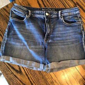 WHITE HOUSE BLACK MARKET Denim Shorts*Size 14
